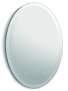 Ovale Spiegel geschliffen 60x80 cm