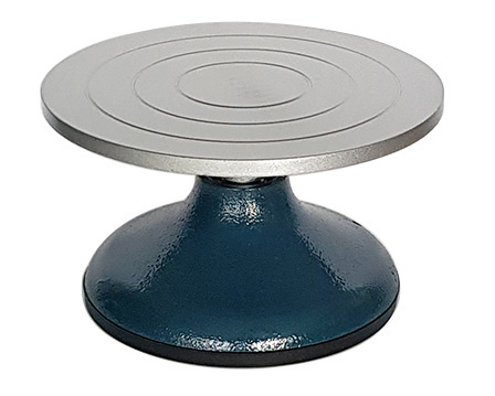 Drehbank aus Stahl Drehteller Durchmesser 18 cm