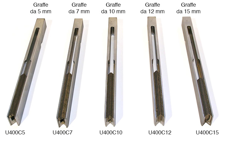 Klammermagazin für U400 für Klammern zu 12 mm