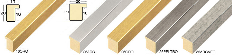 g41a016q - Gold Silber flach Niedrige