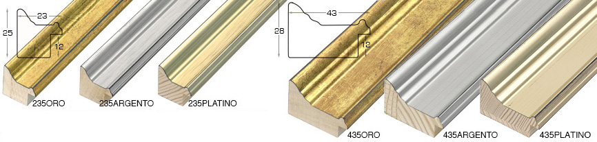 Eckmuster von Leiste 235ORO