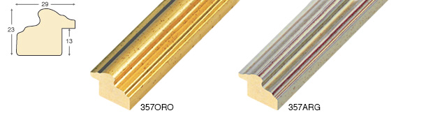 Bilderleiste Ayous Breite 29 mm Finish Blattgold