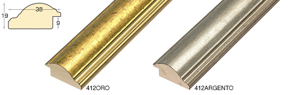 g41a412q - Niedriger Falz Gold Silber