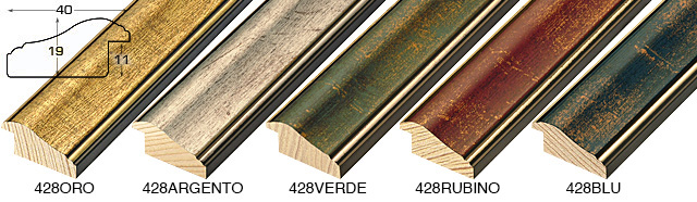 Eckmuster von Leiste 428ORO