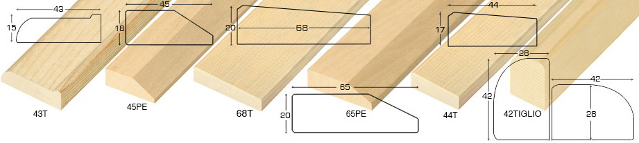 Eckmuster von Leiste 43T