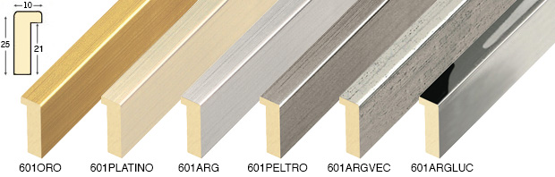 g49a601q - Gold Silber flach Hohe