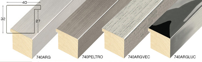 g49a740q - Gold Silber flach Hohe