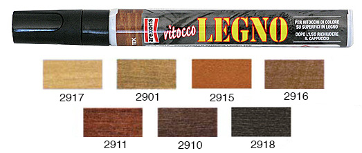 Retuschierstifte für Holz Paint Marker - Asche