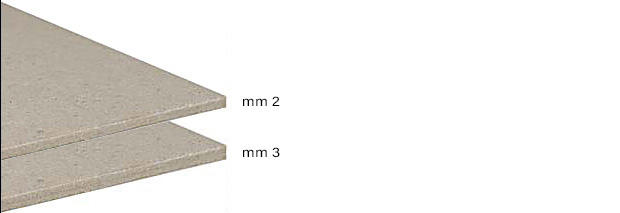 Graue Pappe Stärke 2 mm 70x100 cm