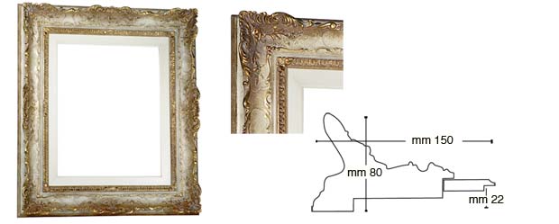 Dekor-Rahmen Roma 60x120 cm