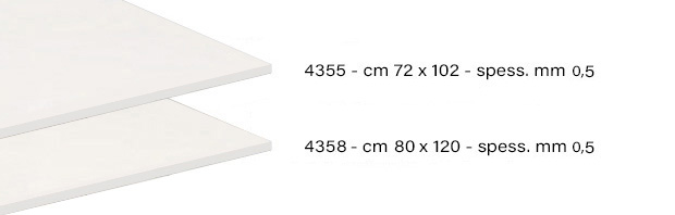 Karton weiß beschichtet 72x102 cm - 350g/m2