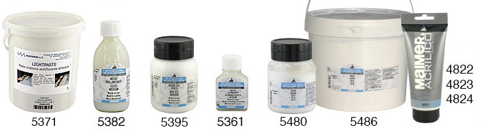 Paste für materische Malerei - Packung zu 1000 ml