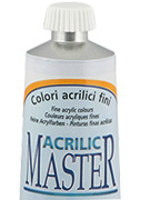 Farben Acrilic Master 60 ml - 01 Weiss