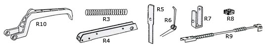 Ersatzteil: 62078 - Griff für Rocama