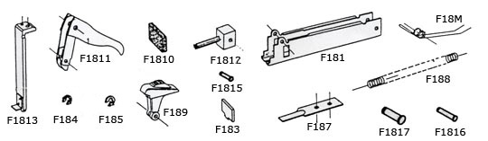 Ersatzteil: 42156 - Federlager für F18P - F15P