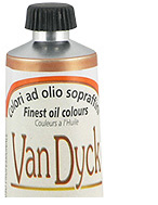 Ölfarben Van Dyck 20 ml - 1 Zinkweiss