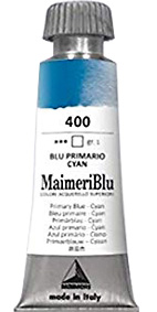 Aquarellfarbe MaimeriBlu Tube 12 ml - Chinaweiss