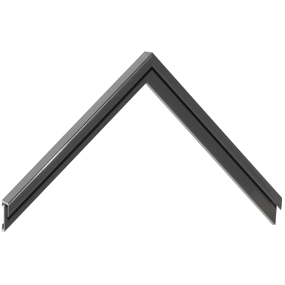 Aluminiumleiste Serie 11 - Grau - Musterwinkel