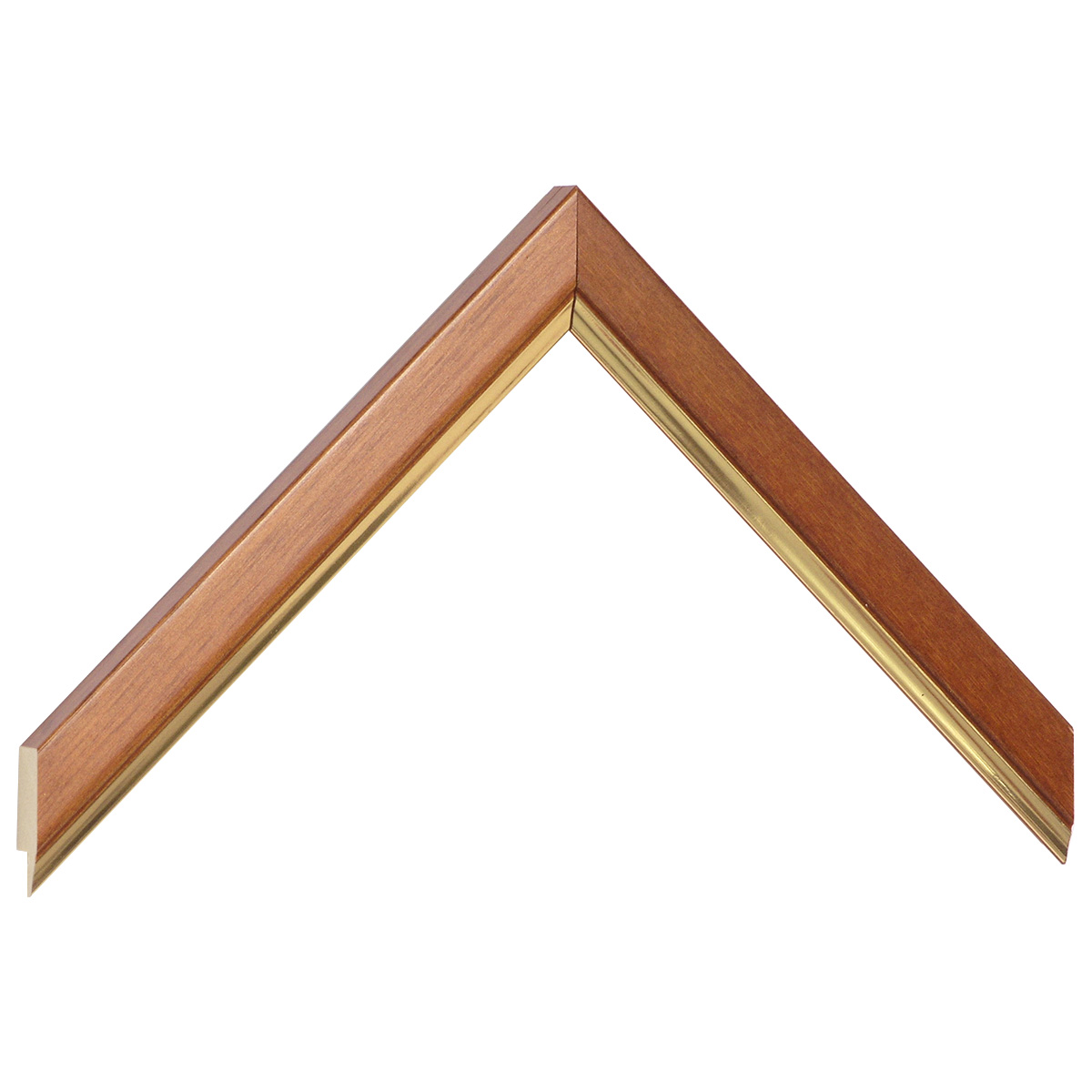 Bilderleiste keilgezinkte Kiefer 20 mm breit 13 hoch - Kirsche Goldstr. - Musterwinkel