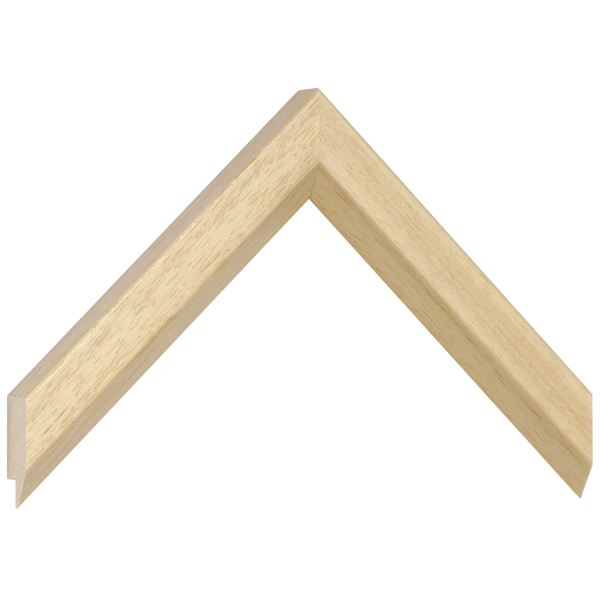 Bilderleiste Ayous 28 mm 20 mm hoch - Naturholz - Musterwinkel
