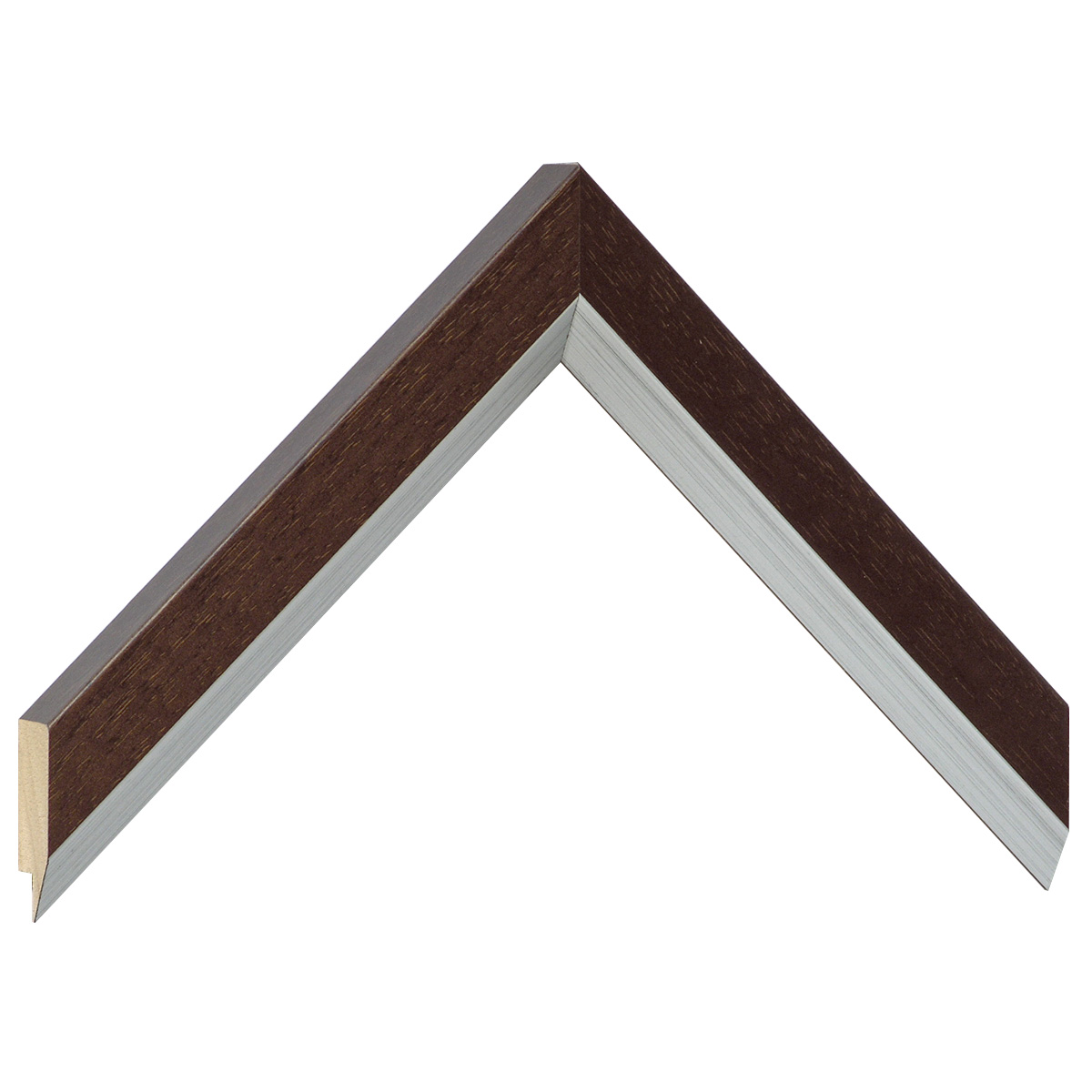 Bilderleiste Ayous 28 mm 20 mm hoch - Schwarz glänzend - Musterwinkel