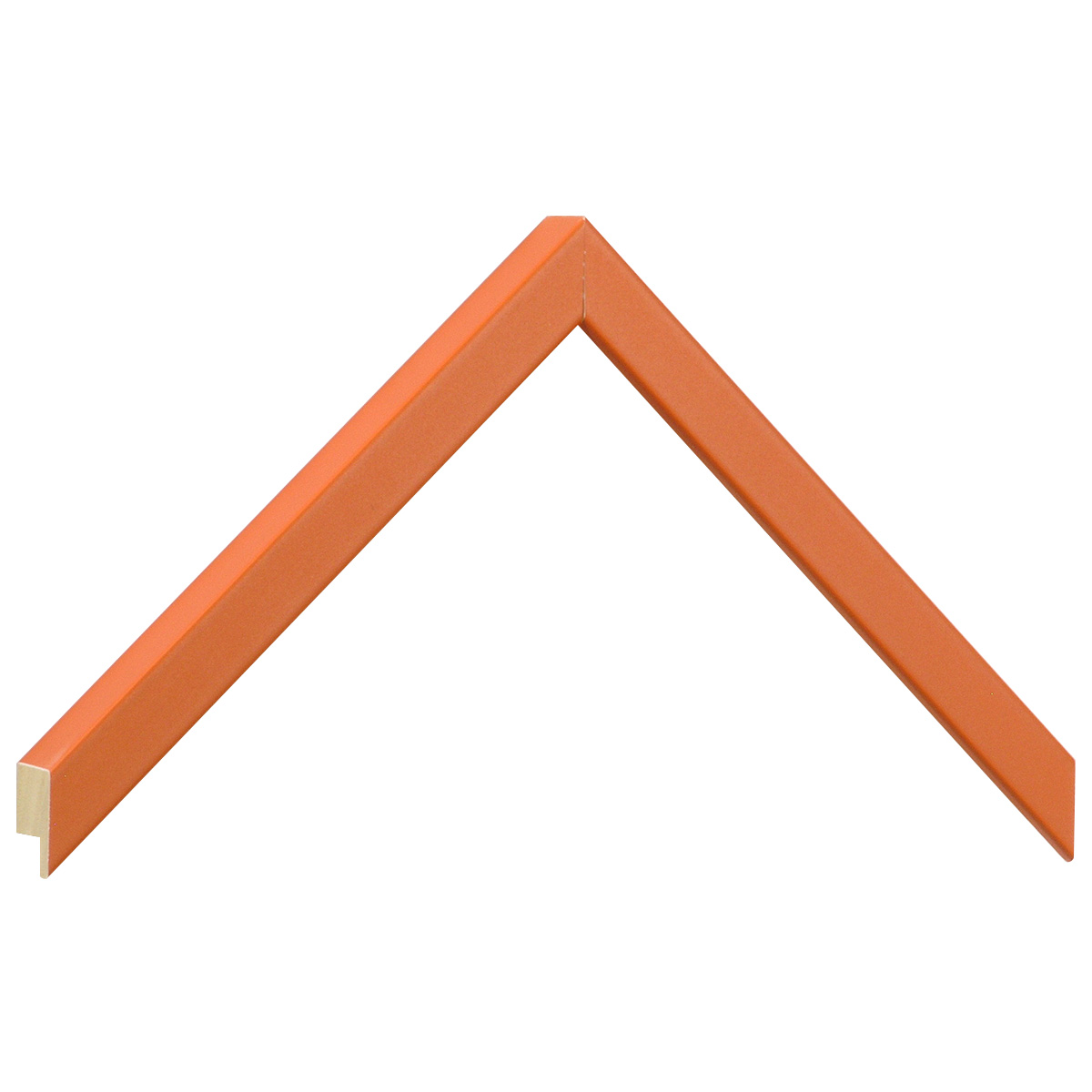 Bilderleiste Ayous flach 15 mm breit 20 hoch - Orange - Musterwinkel