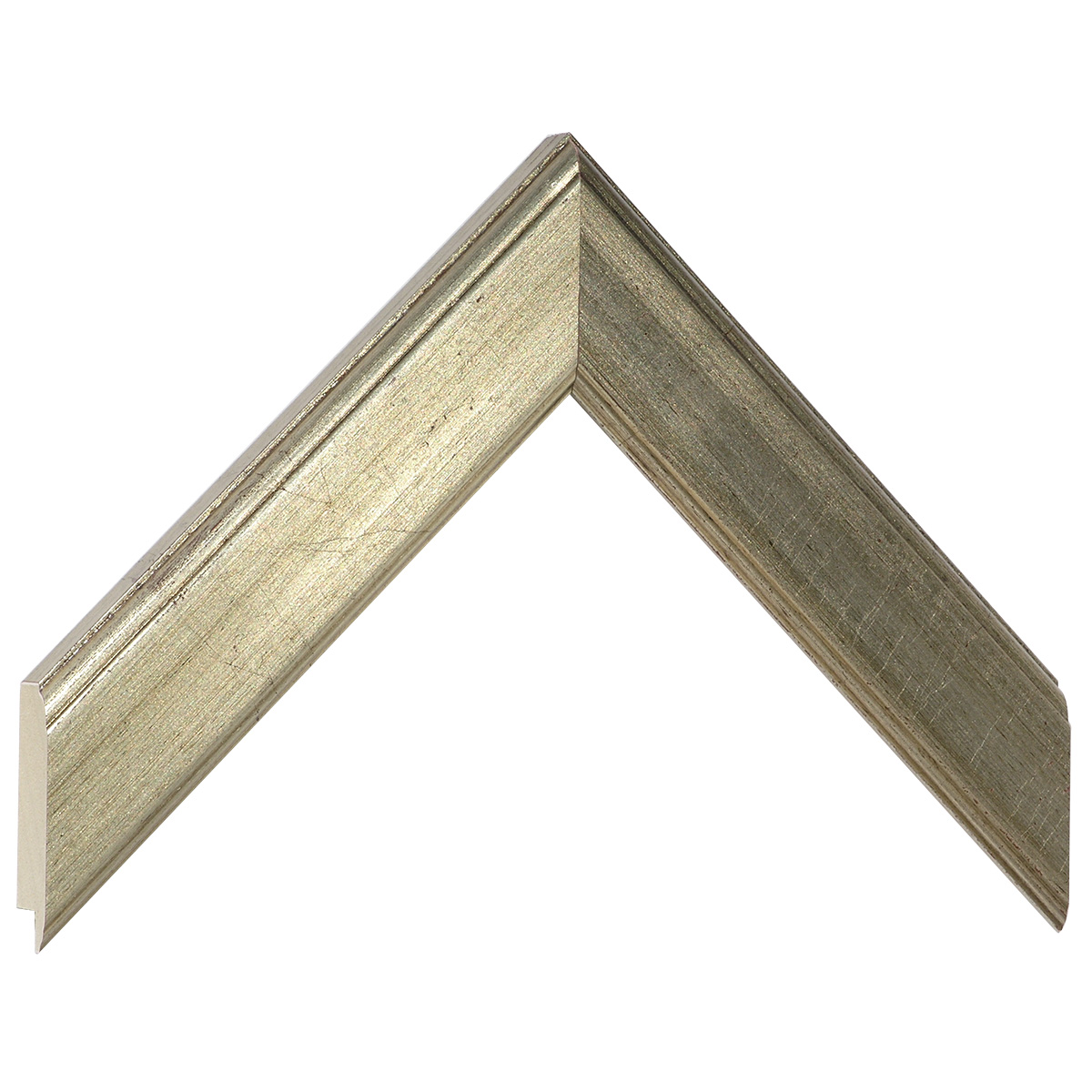 Bilderleiste Ayous 36 mm breit 18 mm hoch - Silber - Musterwinkel