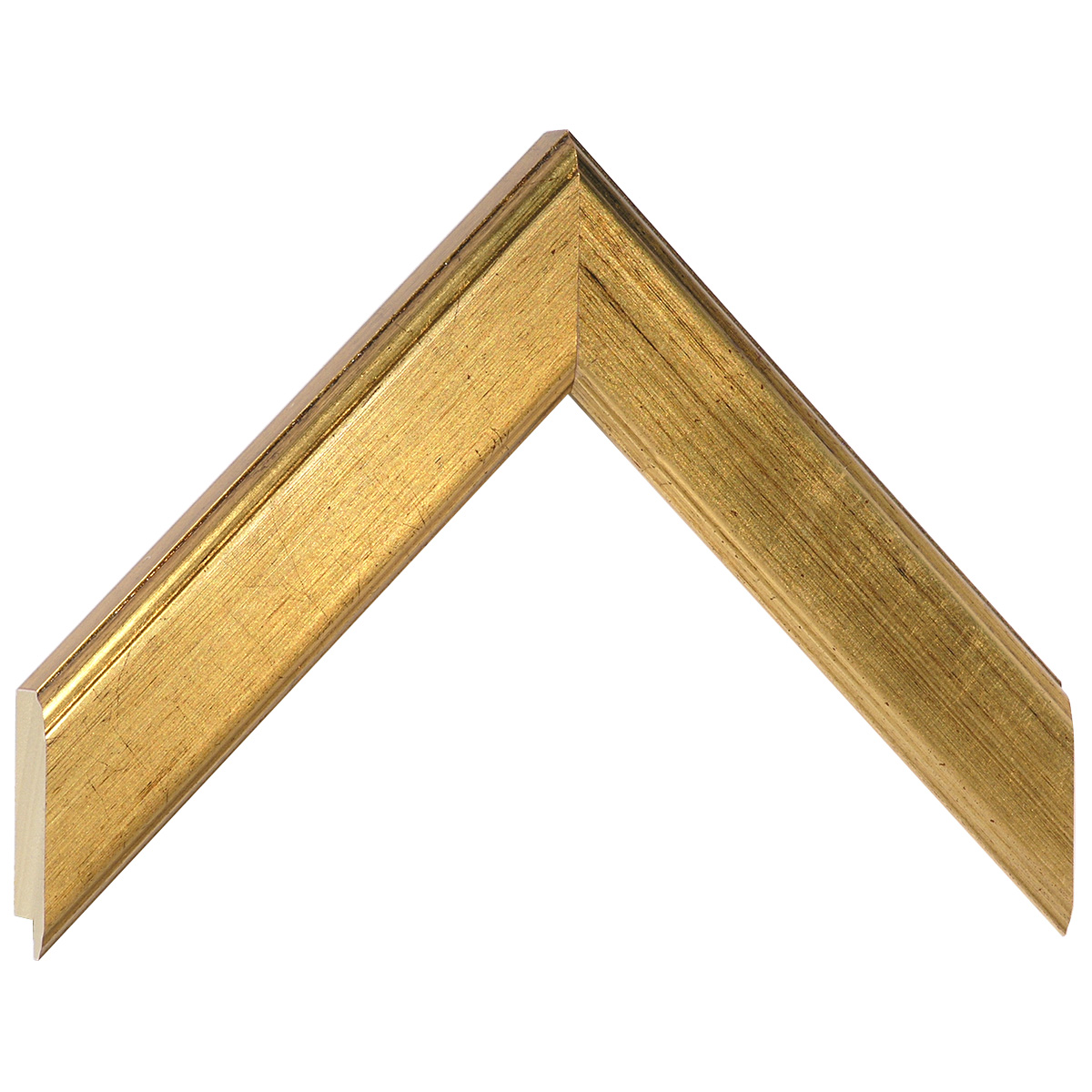 Bilderleiste Ayous 36 mm breit 18 mm hoch - Gold - Musterwinkel