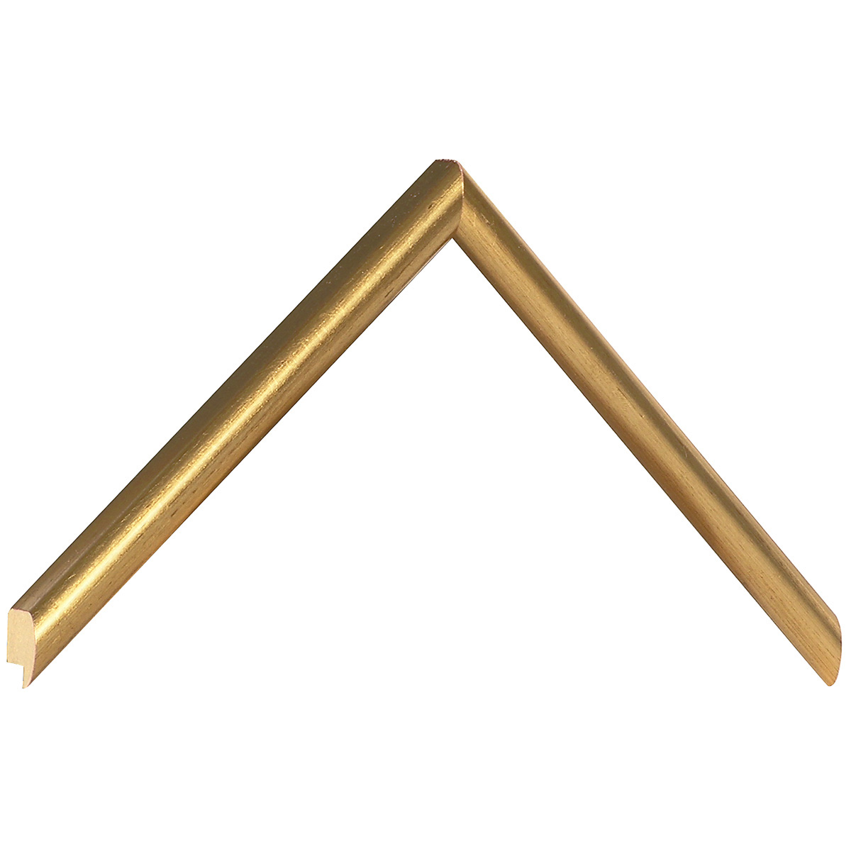 Bilderleiste Ayous 13 mm breit 15 mm hoch - Gold - Musterwinkel