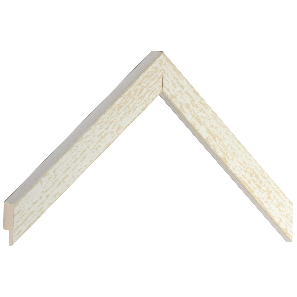 Bilderleiste Ayous 20 mm breit 22 mm hoch - Creme - Musterwinkel