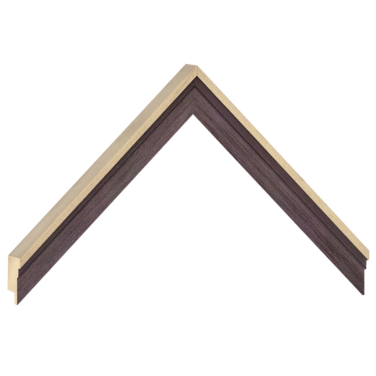 Bilderleiste Ayous - Breite 19 mm Höhe 22 - Pflaume - Musterwinkel