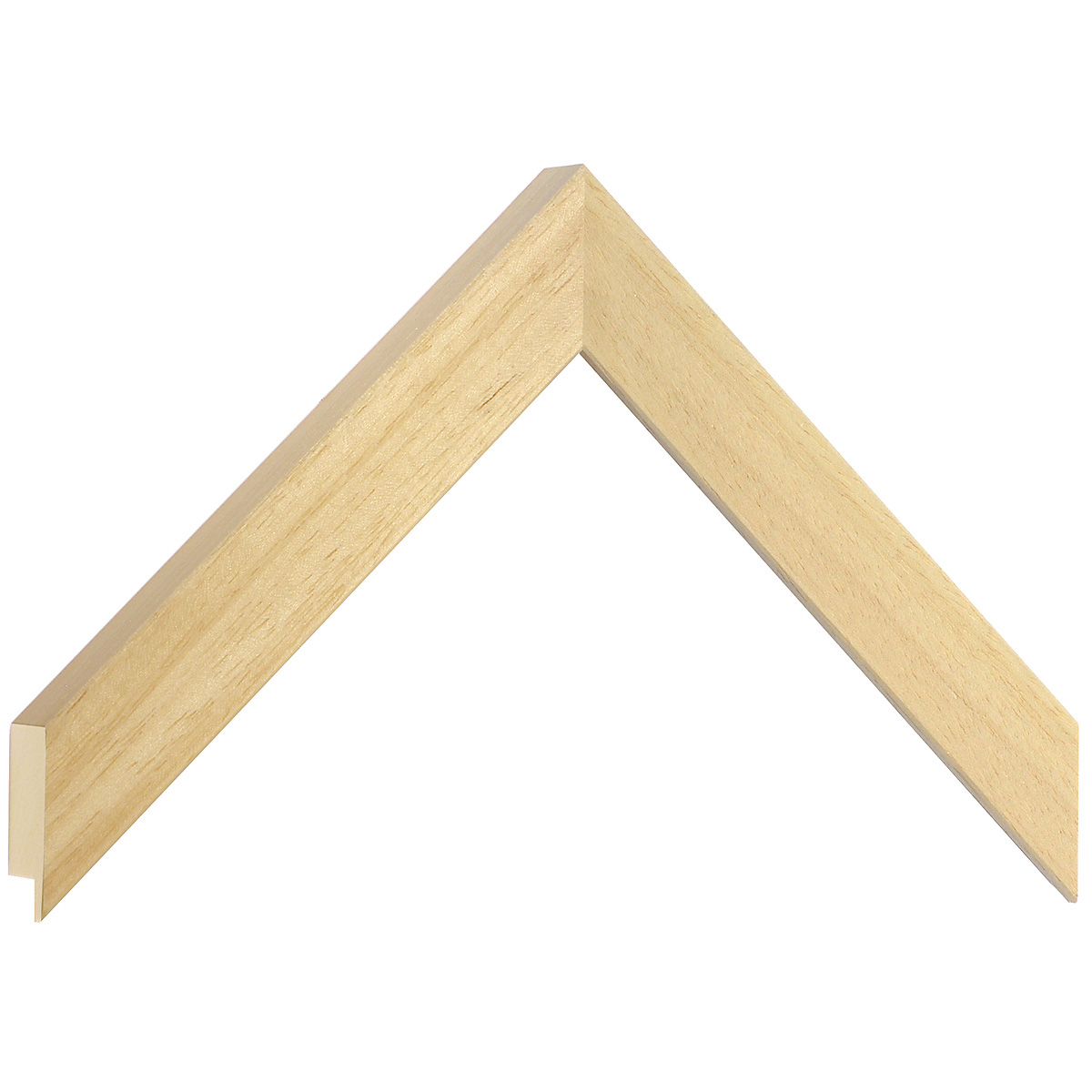 Bilderleiste Raminholz - Breite 25 mm - Höhe 20 mm - Musterwinkel