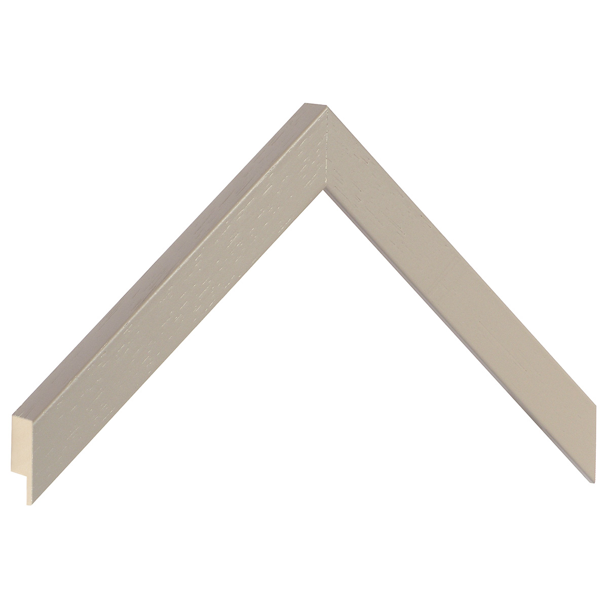 Bilderleiste Ayous flach 20 mm breit 20 mm hoch - Beige - Musterwinkel