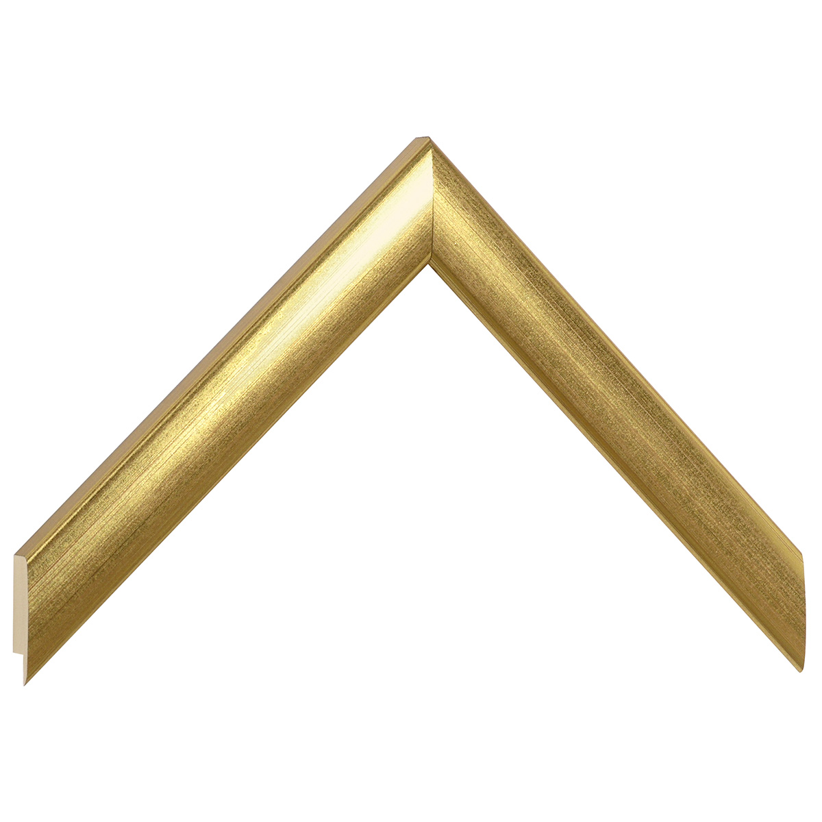 Bilderleiste Ayous flach 23 mm breit 13 hoch - Gold - Musterwinkel
