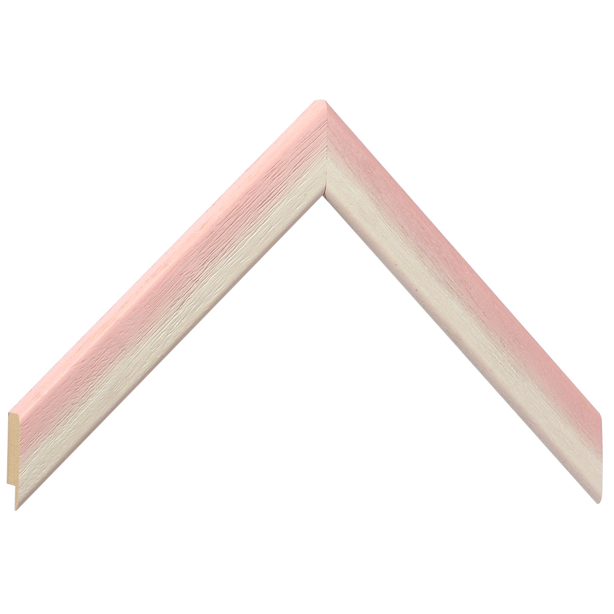Bilderleiste Ayous 23 mm breit 13 hoch - Rosa abgetönt - Musterwinkel