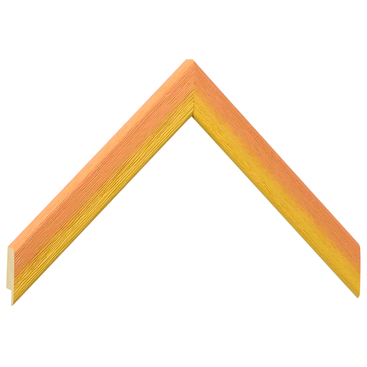 Bilderleiste Ayous 23 mm breit 13 hoch - Orange abgetönt - Musterwinkel
