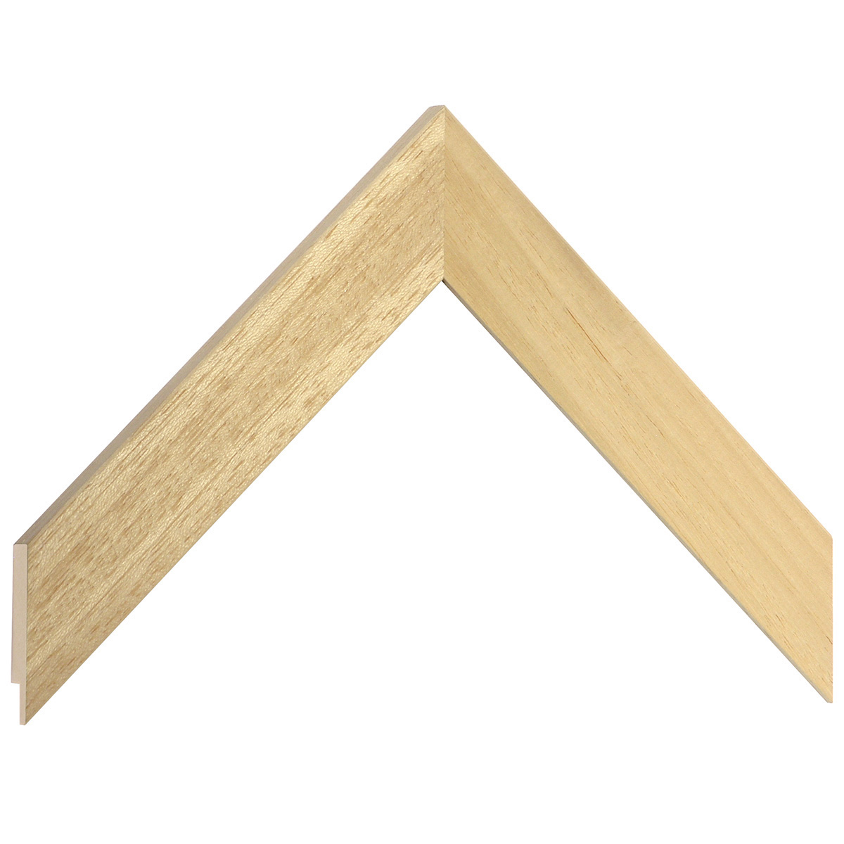 Bilderleiste Lindenholz - Breite 30 mm - Höhe 15 mm - Musterwinkel