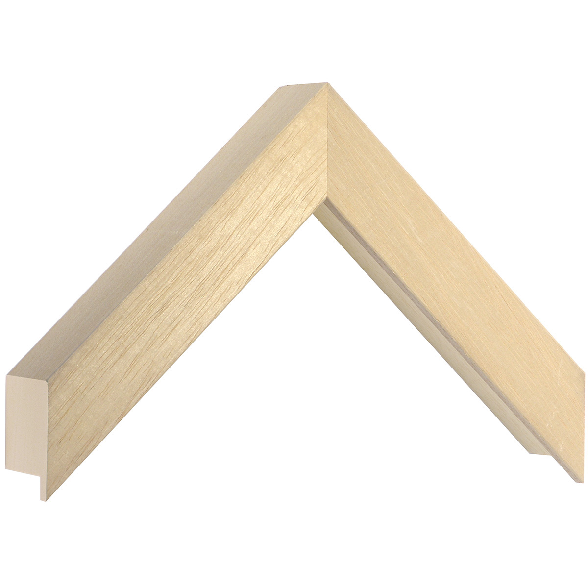 Bilderleiste Lindenhoz roh - 30 mm breit - 45 mm hoch - Musterwinkel