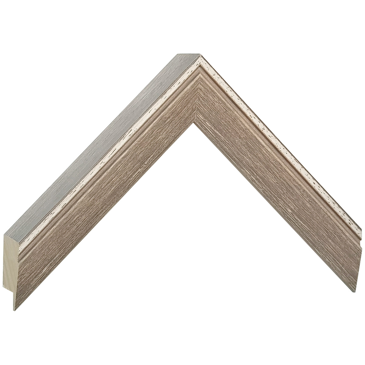 Bilderleiste Ayous 19 mm breit 22 mm hoch -  Braun - Musterwinkel