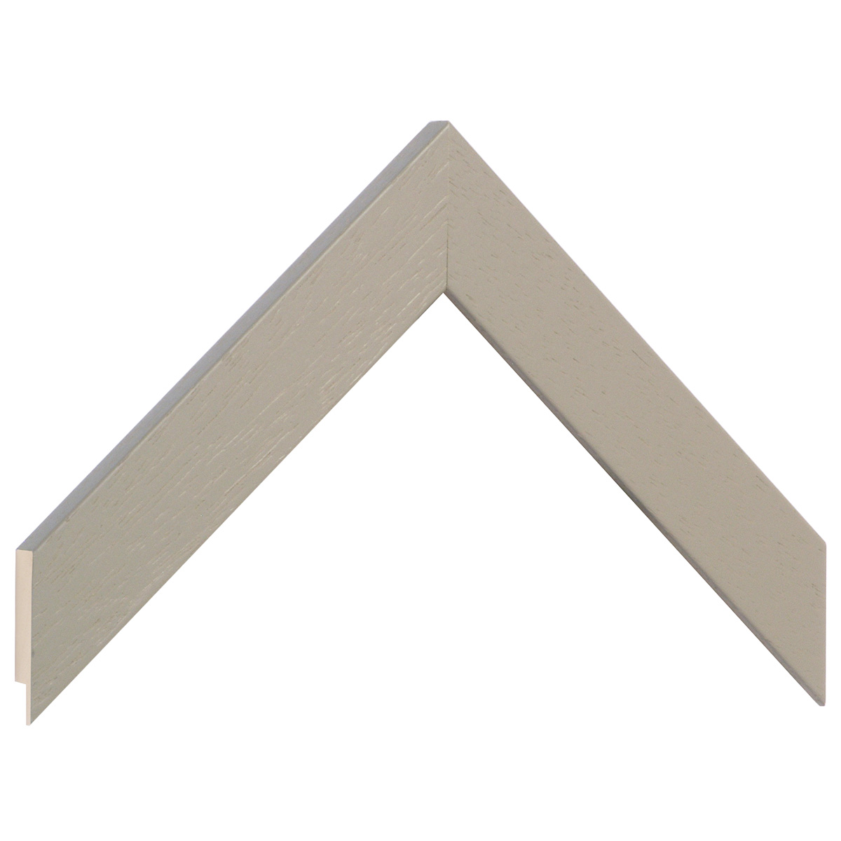 Bilderleiste Ayous flach 30 mm breit 14 mm hoch - Beige - Musterwinkel