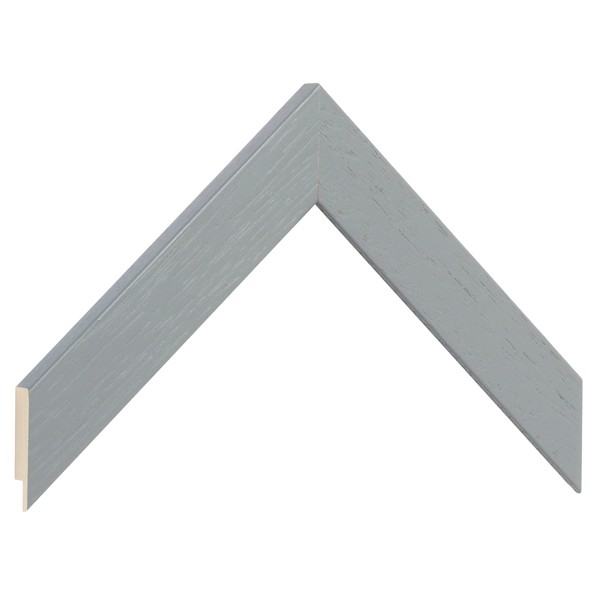 Bilderleiste Ayous flach 30 mm breit 14 mm hoch - Rauchgrau - Musterwinkel