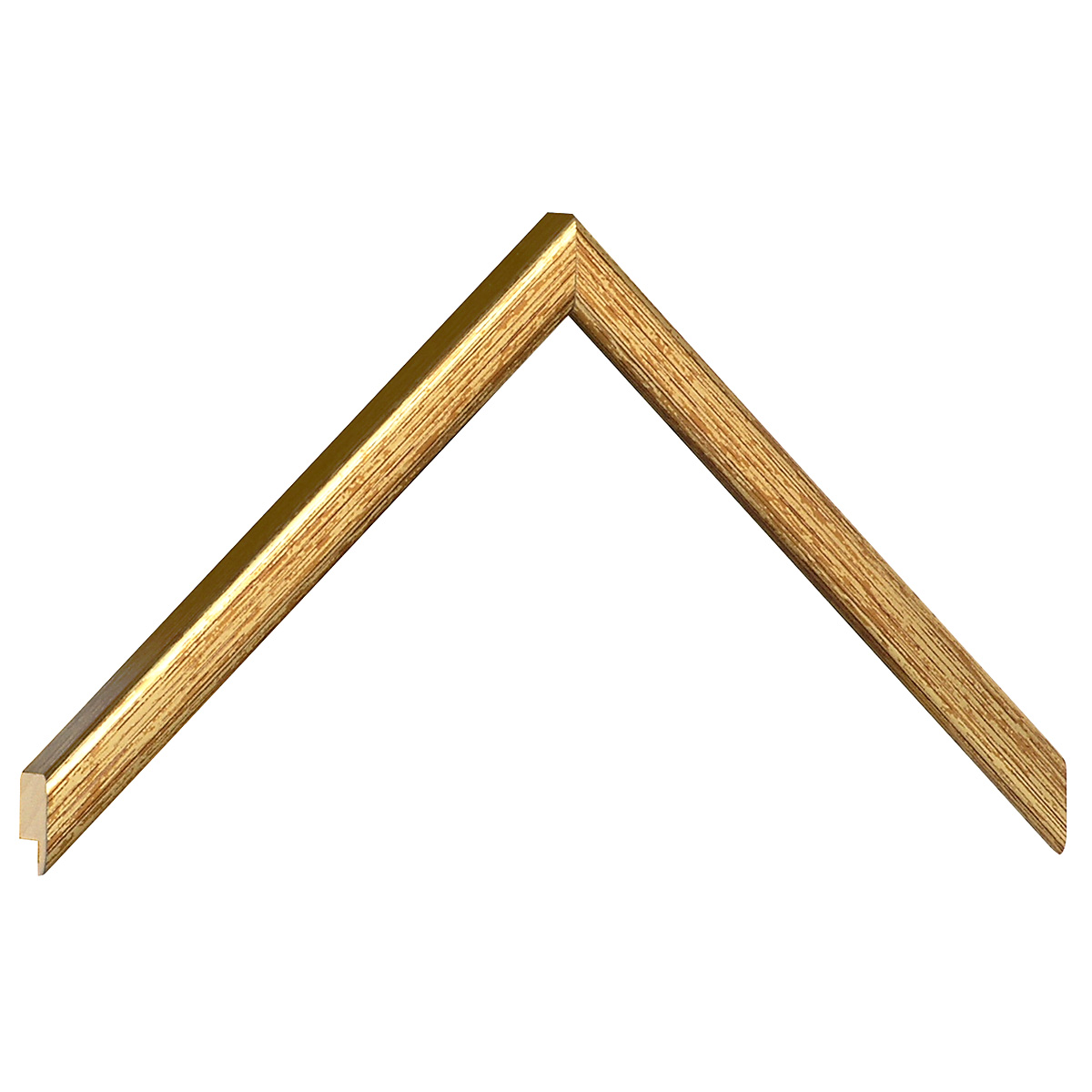 Bilderleiste Ayous Breite 14 mm Finish Gold gestreift - Musterwinkel