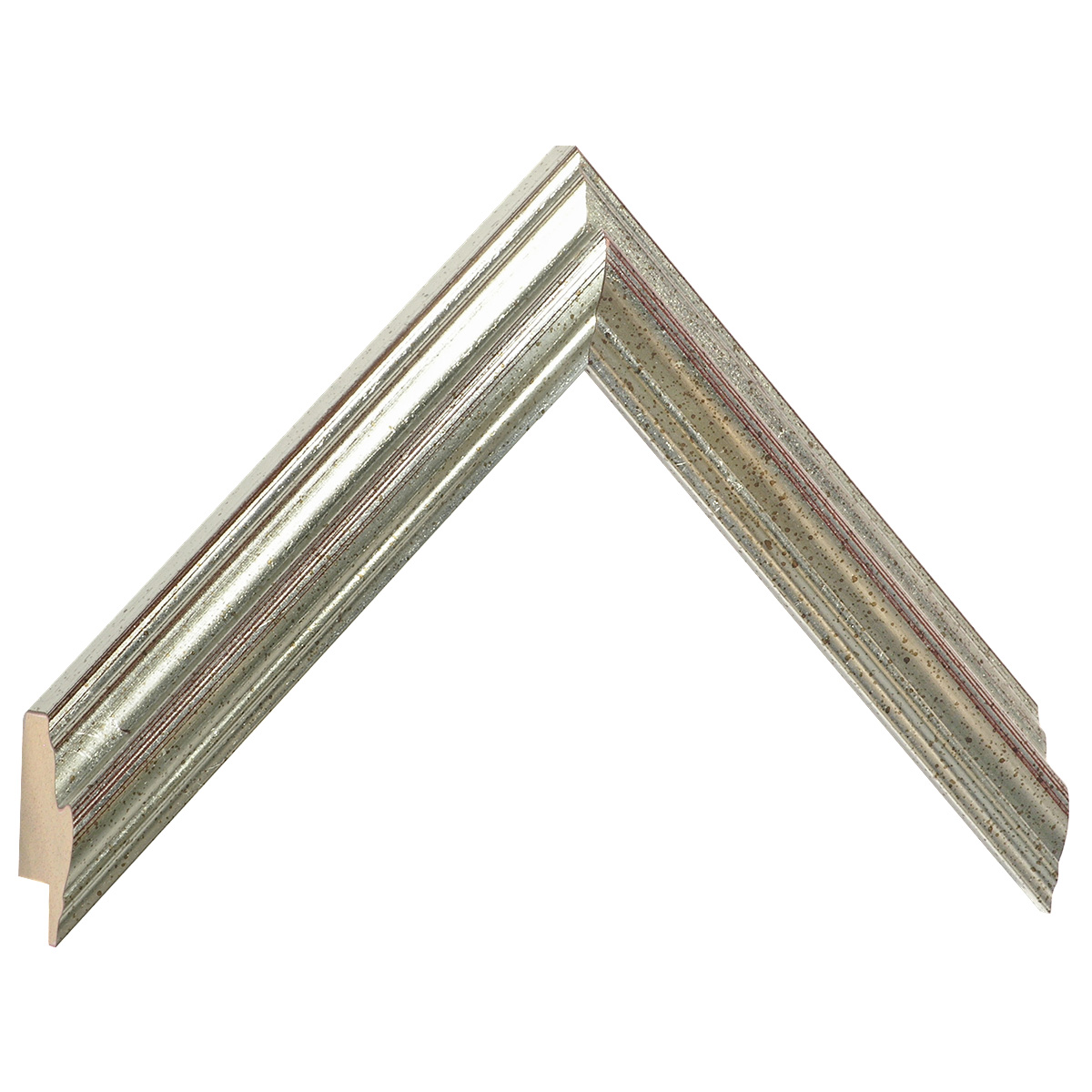 Bilderleiste Ayous 29 mm breit 23 hoch - Silber - Musterwinkel