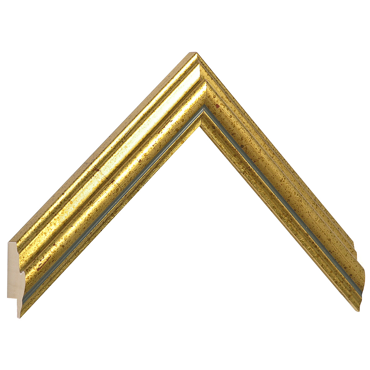 Bilderleiste Ayous 29 mm breit 23 hoch - Gold - Musterwinkel