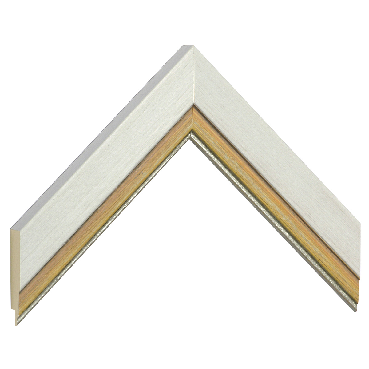Bilderleiste Ayous 39 mm breit - 19 hoch - Creme gelber Rand - Musterwinkel