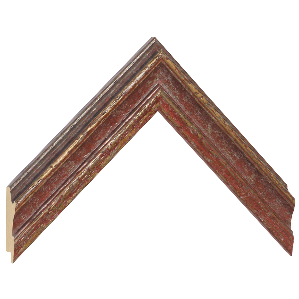 Bilderleiste Ayous 37 mm breit 21 mm hoch - Rot - Musterwinkel