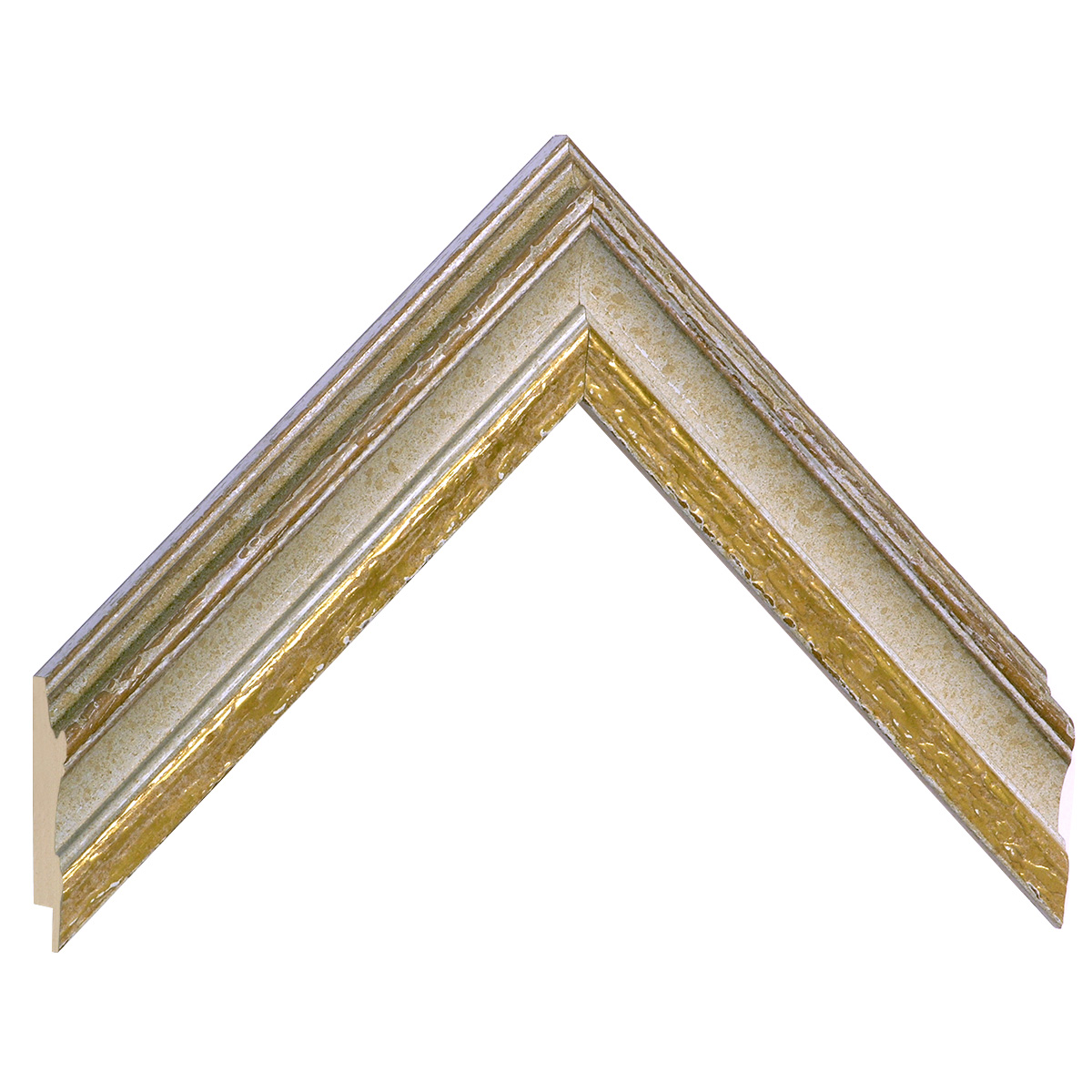 Bilderleiste Ayous 37 mm breit 21 mm hoch - Creme - Musterwinkel