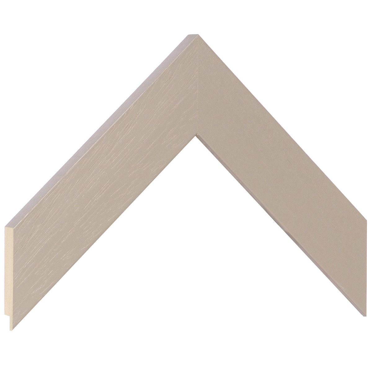 Bilderleiste Ayous flach 40 mm breit 16 hoch - Beige  - Musterwinkel