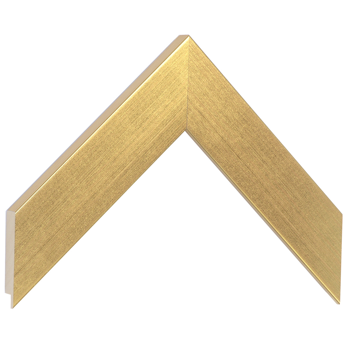 Bilderleiste Ayous flach 40 mm breit 16 hoch - Gold - Musterwinkel