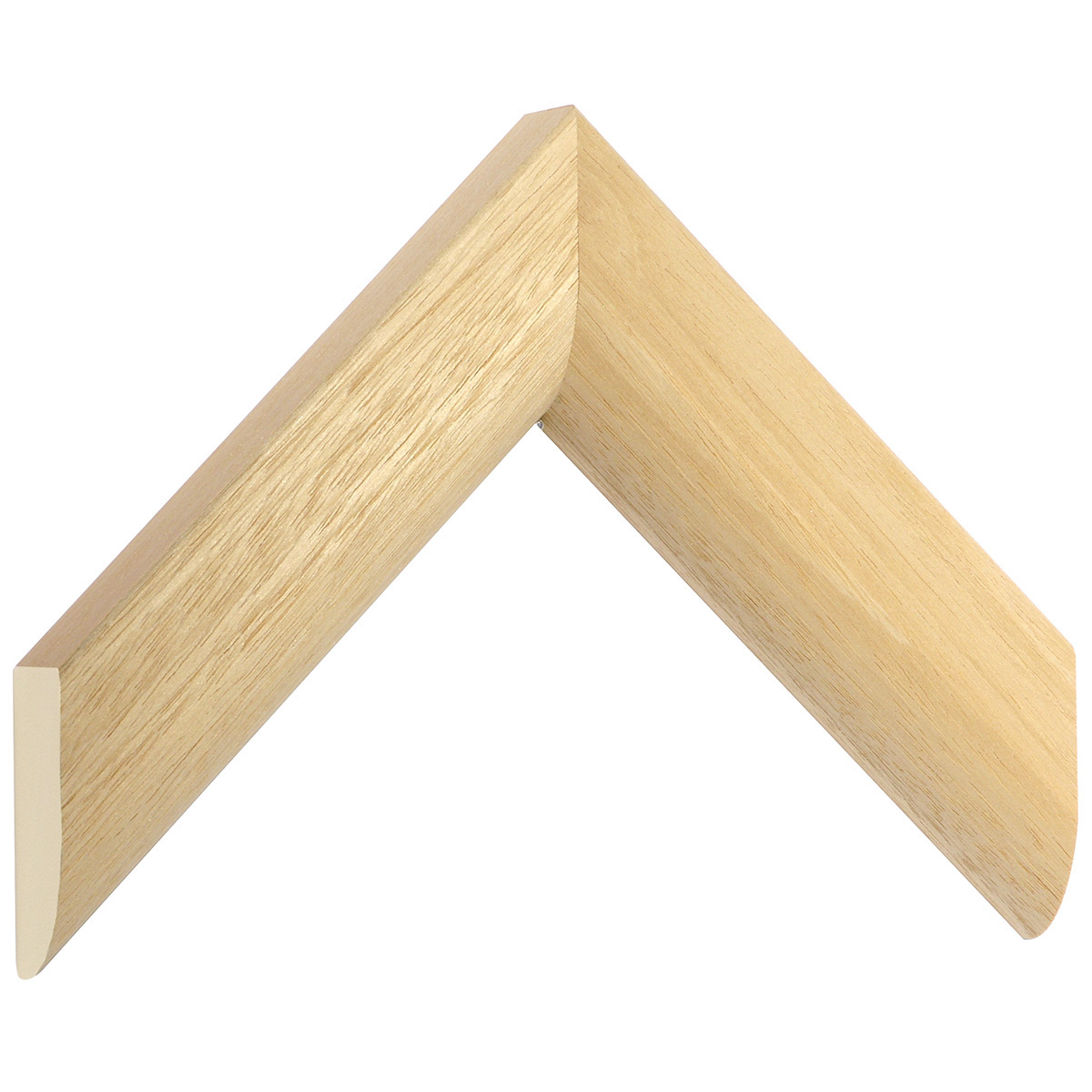 Bilderleiste f. Keilrahmen Lindenholz 42mm breit - 28 mm stark - Musterwinkel